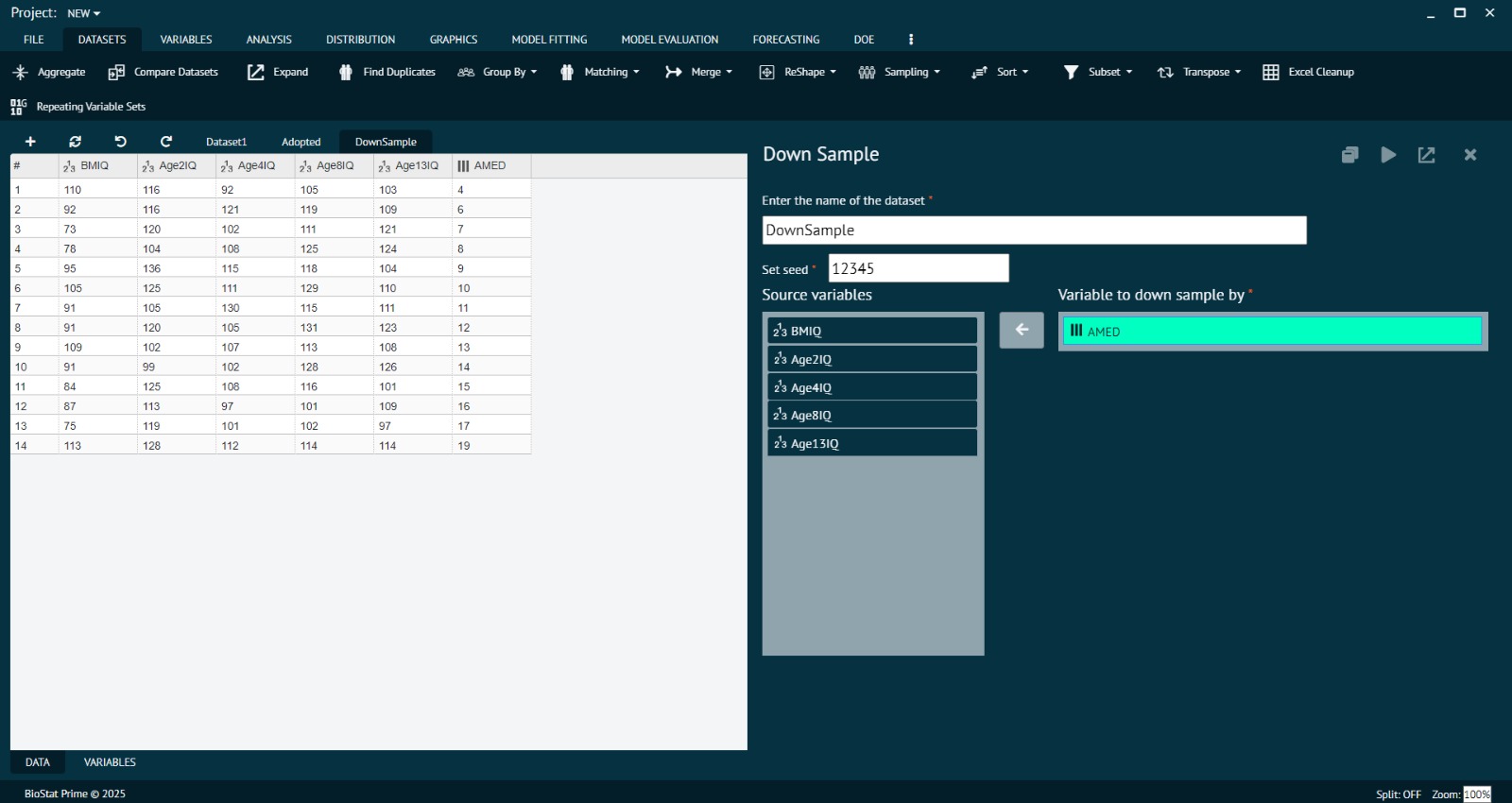 Up Sampling Visualization